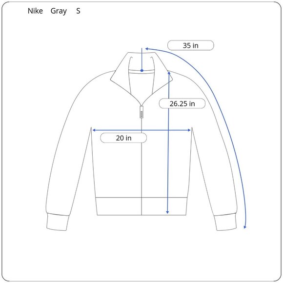 Nike Tour Performance Half Zip Windbreaker Jacket Men's Small Gray Tech Stretch - Picture 3 of 10